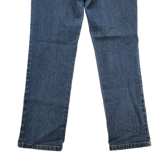 Gloria Vanderbilt Jeans Women's 5-Pocket Straight Leg Blue 8P - Picture 9 of 11